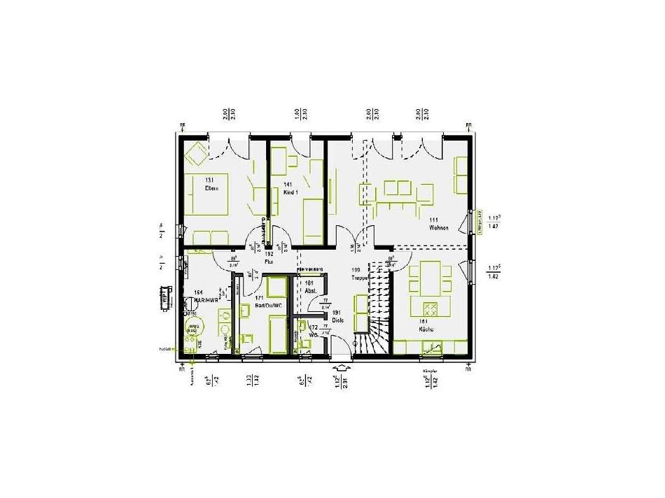 Erdgeschoss 115,02 m²