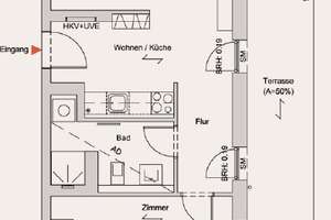 Das Glück hat ein Zuhause: ansprechende 2-Zimmer Wohnung mit großer Terrasse im Erstbezug – Atriumstraße 5, 4315 Neustadt-Neuschönefeld, Leipzig – Vorschaubild 7