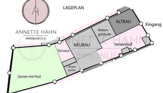 Bild von Tolle 2 Häuser: 1 x selbst bewohnen und 1 x vermieten! Plus Garten mit Pool. Toller Preis!