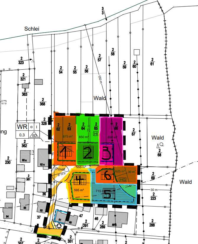 Übersicht Grundstücke