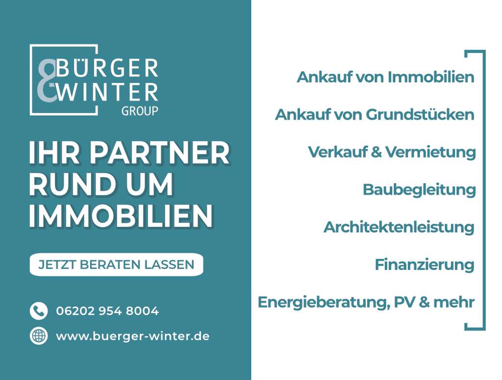 Immobilie in Oftersheim - Erdgeschoss-Wohnung mit Gartenanteil * Maisonette * Einbauküche - Bild 1