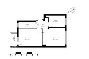 Gepflegte 2-Zimmer-Wohnung mit Loggia in Berlin-Zehlendorf – Die vollständige Adresse der Immobilie erhältst du vom Anbieter., 14169 Zehlendorf, Berlin – Vorschaubild 6