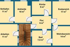 Lebendiges Wohnen: Helle Wohnung in Linz am Rhein – Kanzlerstraße 19, 53545 Linz am Rhein – Vorschaubild 2