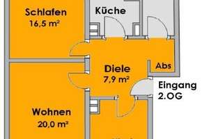Bestlage Maxfeld: 3-Zimmer-Wohnung mit Balkon und Einbauküche nahe Stadtpark – Schonhoverstraße 18, 90409 Pirckheimerstraße, Nürnberg – Vorschaubild 9