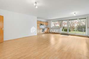 Ihre Wohlfühloase: lichtdurchflutet & modern – Ein-Zimmer-Wohnung mit Balkon & Stellplatz