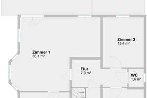 Exklusive, geräumige und sanierte 3-Zimmer-Wohnung mit Garten und EBK in Heidelberg – Die vollständige Adresse der Immobilie erhältst du vom Anbieter., 69118 Ziegelhausen, Heidelberg – Vorschaubild 15
