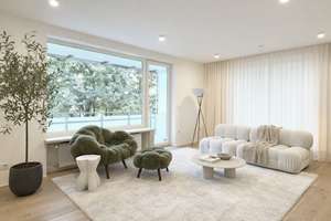 Stilvolle kernsanierte 3-Zimmer-Wohnung mit Balkon in Solln – Erstbezug, provisionsfrei – Geigenbergerstraße 49, 81477 Solln, München – Vorschaubild 2