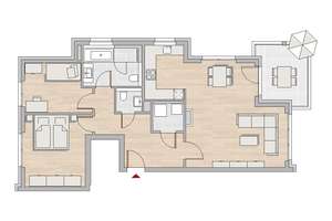 🍀SAMSTAGSBESICHTIGUNG🍀3 Zimmer Wohnung mit Balkon – Kostheimer Landstraße 25, 55246 Mainz-Kostheim, Wiesbaden – Vorschaubild 3