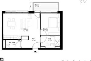 Helle 2-Zimmer-Wohnung mit Balkon in Berlin-Mitte – Alex-Wedding-Straße 7, 10178 Berlin – Vorschaubild 6