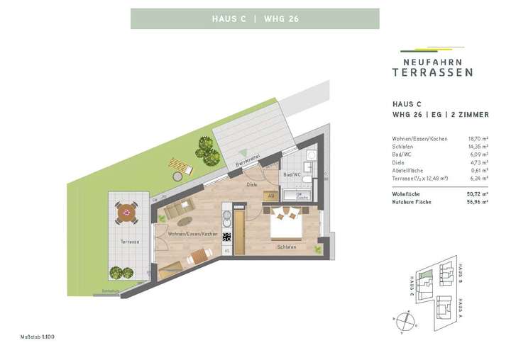 Grundriss Wohnung 26