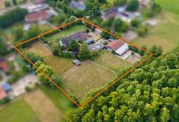 Luftansicht Hofreite