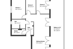Freies Penthouse mit traumhafter Dachterrasse! – Die vollständige Adresse der Immobilie erhältst du vom Anbieter., 22045 Jenfeld, Hamburg – Vorschaubild 10