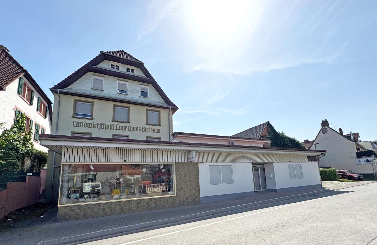 Wohn- und Geschäftshaus mit Halle und Stellplätzen, Bergstraße Kreis – Bild 2