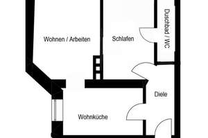 Provisionsfrei: Renovierte 2-Zi.-Altbauwohnung in der Schulstraße – Schulstr. 43, 80634 Neuhausen, München – Vorschaubild 21