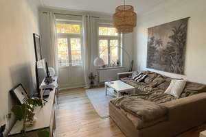 Stilvolle 3-Zimmer-Altbau-Wohnung mit eigenem Garten in Bahrenfeld, Hamburg