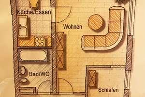 Provisionsfrei - Vollständig renovierte 1,5-Zimmer-Wohnung mit Einbauküche – Gustav-Mahler-Weg 13, 85598 Vaterstetten – Vorschaubild 20