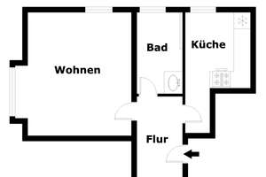 Sanierte Single Wohnung mit viel Licht als attraktive Anlage in gepflegtem MFH – 4179 Neulindenau, Leipzig – Vorschaubild 11