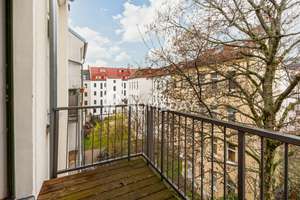 Altbauflair & Sonnenbalkon – Sehr gepflegte 2-Zimmer-Wohnung im sanierten Denkmal – Die vollständige Adresse der Immobilie erhältst du vom Anbieter., 4318 Anger-Crottendorf, Leipzig – Vorschaubild 8