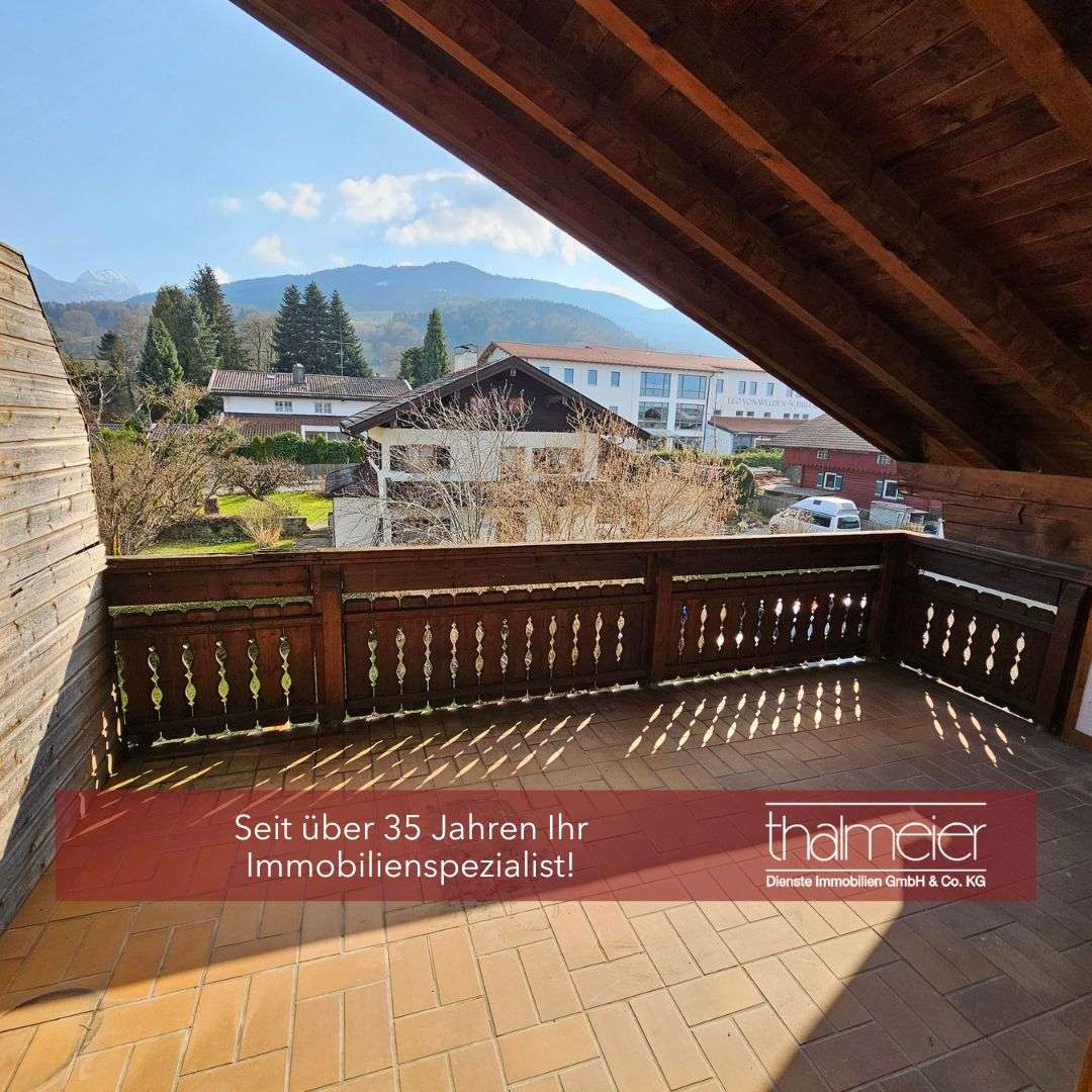 Mit Blick auf den Wendelstein! Freie 2-Zi.-ETW mit TG-Stellplatz im Ortskern von Bad Feilnbach!, Rosenheim Kreis – Bild 1