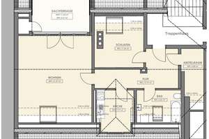 Charmante DG-Wohnung mit Loggia und EBK – Auf dem Brinke 7, 30453 Limmer, Hannover – Vorschaubild 5