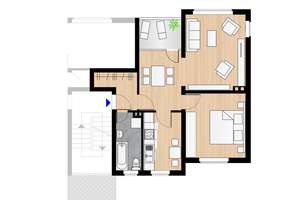 Frisch renovierte 2,5-Zimmer Wohnung im grünen Zinkhüttenpark in Duisburg Hamborn – Walther-Rathenau-Straße 5, 47166 Obermarxloh, Duisburg – Vorschaubild 1