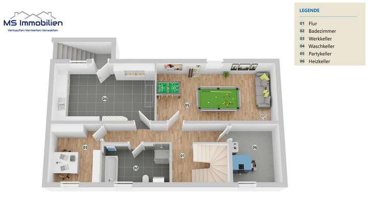 Grundriss Kellergeschoss