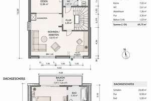 Maisonette-Dachwohnung Wohnung im schönen Schwachhausen – Uhlandstr. 49, 28211 Gete, Bremen – Vorschaubild 4