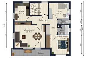 Freistehendes Zwei-/Dreifamilienhaus mit 996 m² Grundstück & großem Garten – Die vollständige Adresse der Immobilie erhältst du vom Anbieter., 93059 Reinhausen, Regensburg – Vorschaubild 13