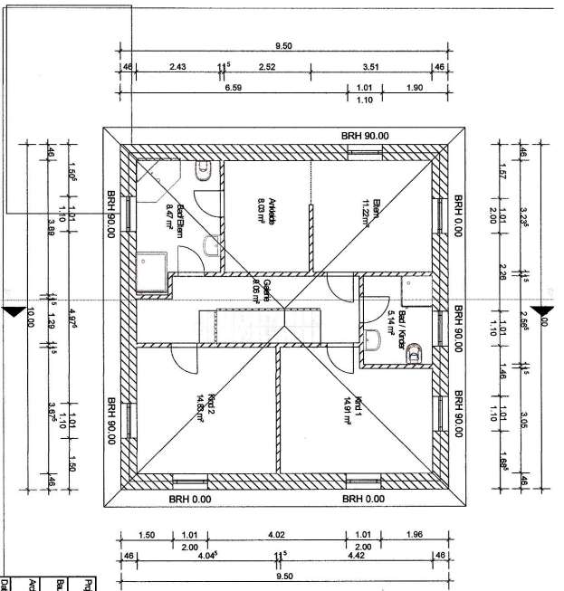 Grundriss Dachgeschoss