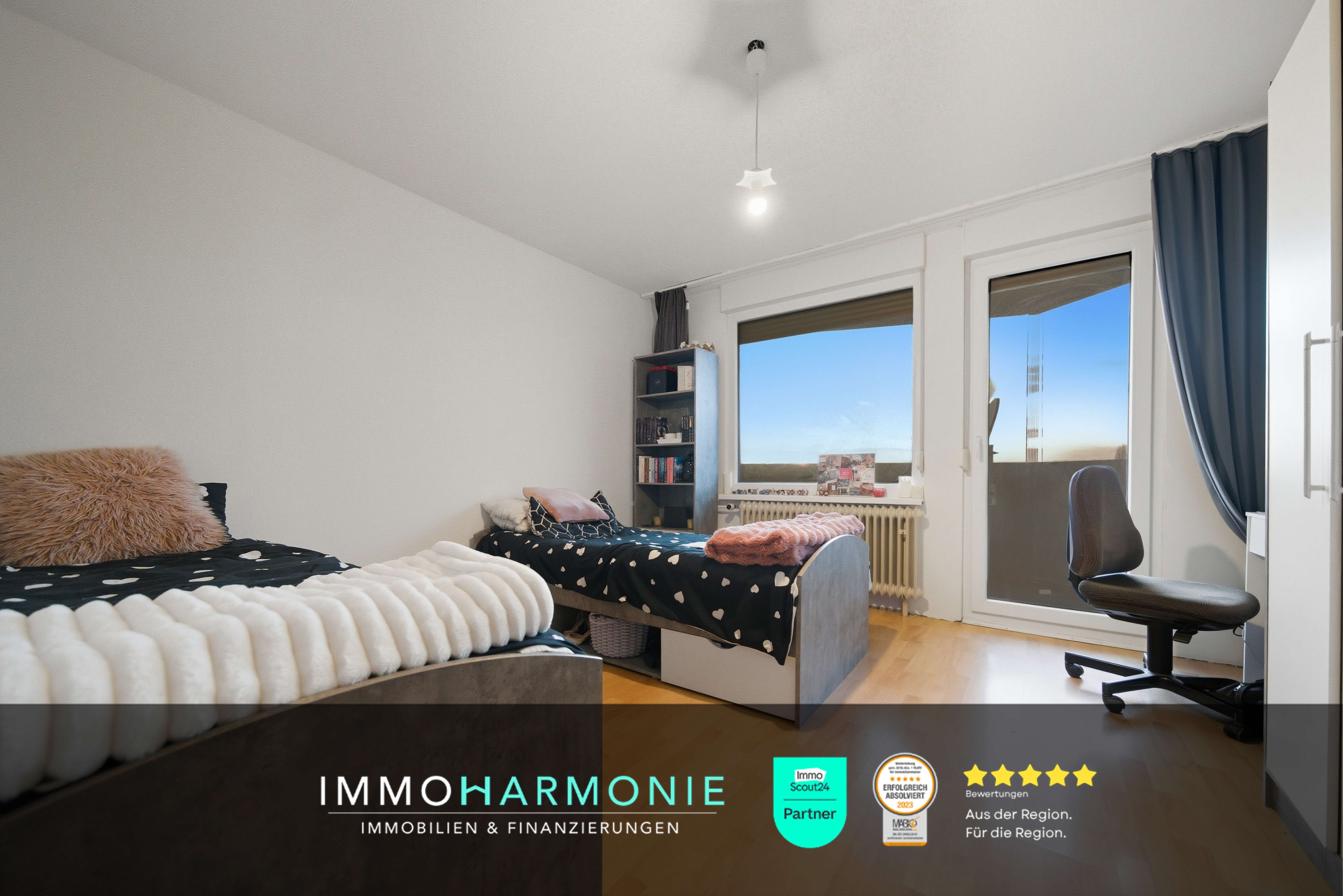 Großzügige 4-Zimmer-Etagenwohnung in Germersheim – Ausblick inklusive, Germersheim Kreis – Bild 1