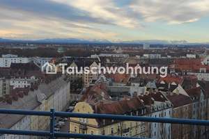 Tauschwohnung: 2-Zimmer-Wohnung mit Ausblick gegen größere Wohnung