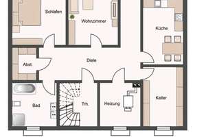 Viel Platz in Heppenheim: Großzügiges Haus mit elf Zimmern – Reiterweg 13, 64646 Heppenheim (Bergstraße) – Vorschaubild 17