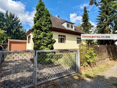 IMMOBERLIN.DE - Schönes sanierungsbedürftiges Ein-/Zweifamilienhaus mit Südwestgarten