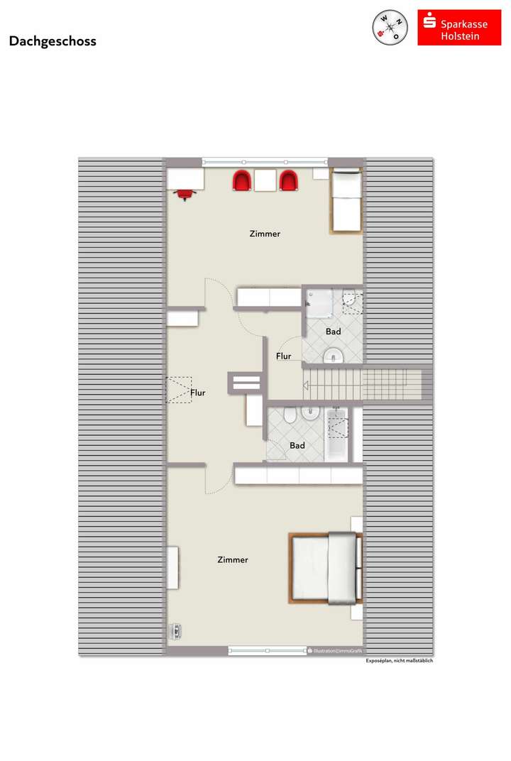 Grundriss Dachgeschoss