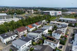 PASSIVHAUS & TOP-ZUSTAND! Schicke Pultdach-Doppelhaushälfte mit Garage in ruhiger Stadtlage – Bodenseekreis – Vorschaubild 4