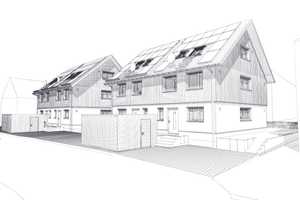 Neubau - Exklusive Doppelhaushälften als AUSBAUHAUS in Holzbauweise - provisionsfrei – Laisackerweg 4-6, 79244 Breisgau-Hochschwarzwald (Kreis) – Vorschaubild 5