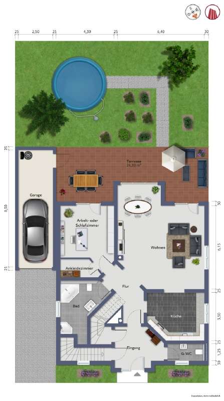 Grundriss Erdgeschoss