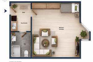 Schönes Apartment in Uni-Nähe zum kleinen Preis! Provisionsfrei – Kleine Hammerstraße 55, 45326 Altenessen-Süd, Essen – Vorschaubild 10