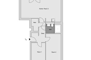 ACHTUNG EINKOMMENSGRENZEN BEACHTEN! 3-Zimmer-Wohnung in Düsseldorf – Niederkasseler Lohweg 22, 40547 Lörick, Düsseldorf – Vorschaubild 7
