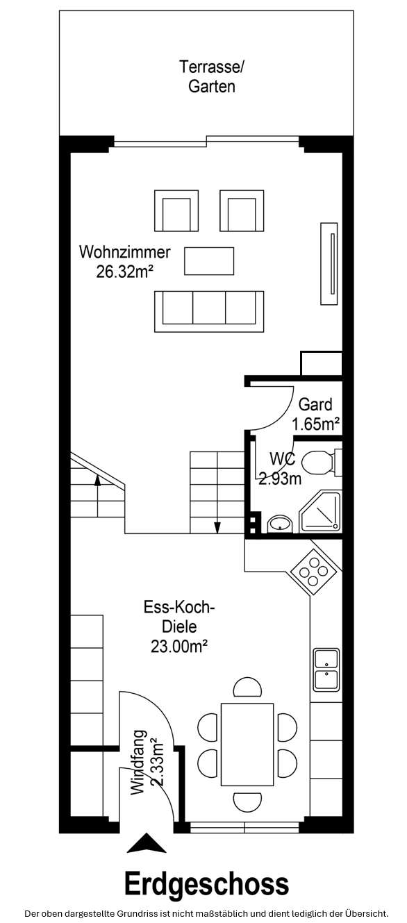Grundriss Erdgeschoss