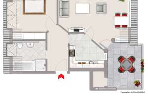 Helle Zwei-Zimmer-Dachgeschosswohnung am Klausernerplatz – Die vollständige Adresse der Immobilie erhältst du vom Anbieter., 14059 Charlottenburg, Berlin – Vorschaubild 12