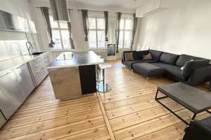 Bezugsfreie, möblierte und frisch renovierte 2 Zimmer Altbau-Wohnung mit Balkon - am Ku´Damm – Die vollständige Adresse der Immobilie erhältst du vom Anbieter., 10711 Halensee, Berlin – Vorschaubild 4