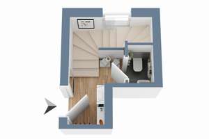 Exklusives Penthouse mit Dachterrasse, hochwertiger Möblierung und Carportstellplatz – Die vollständige Adresse der Immobilie erhältst du vom Anbieter., 26123 Bürgeresch, Oldenburg (Oldenburg) – Vorschaubild 11