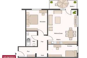 Attraktive 3-Zimmer-Wohnung mit Balkon und Einbauküche in Striesen-Ost – Die vollständige Adresse der Immobilie erhältst du vom Anbieter., 1277 Striesen-Ost, Dresden – Vorschaubild 22