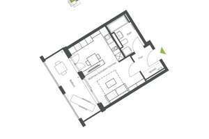 Moderne 1-Zimmerwohnung mit großem Westbalkon – teilmöbliert – Maikäferstraße 4a, 85551 Kirchheim bei München – Vorschaubild 2