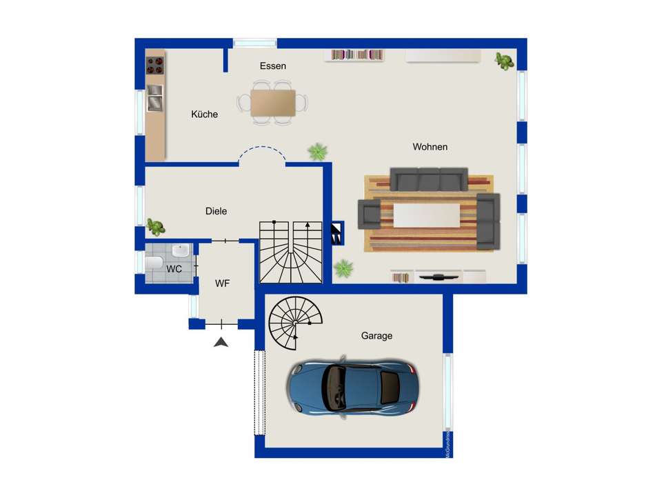Grundriss EG