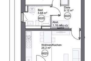 Provisionsfrei: Exklusive Neubau-2-Zimmer-Wohnung mit TG  – Am Kesselhaus 30, 80999 Untermenzing, München – Vorschaubild 5