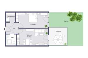 Charmante 2 Zimmer-Wohnung in innenstadtnaher Toplage von Freiburg – 79108 Brühl-Güterbahnhof, Freiburg im Breisgau – Vorschaubild 15
