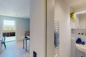 1 Monat mietfrei! Smartes 1-Zimmer-Apartment für Studierende im Quartillion Wiesbaden – Im Rad 15, 65197 Rheingauviertel / Hollerborn, Wiesbaden – Vorschaubild 7