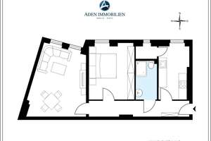 Begehrte Wohnlage: großzügige Altbauwohnung, ca. 450 m. zum Ku-damm! – Schweidnitzer Str. 2, 10709 Halensee, Berlin – Vorschaubild 2